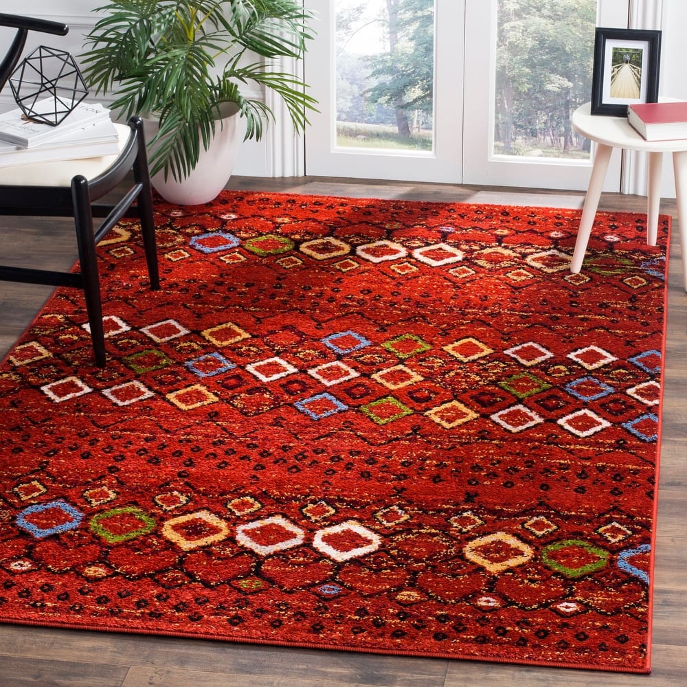 SAFAVIEH Amsterdam Iskra Moroccan Boho Rug