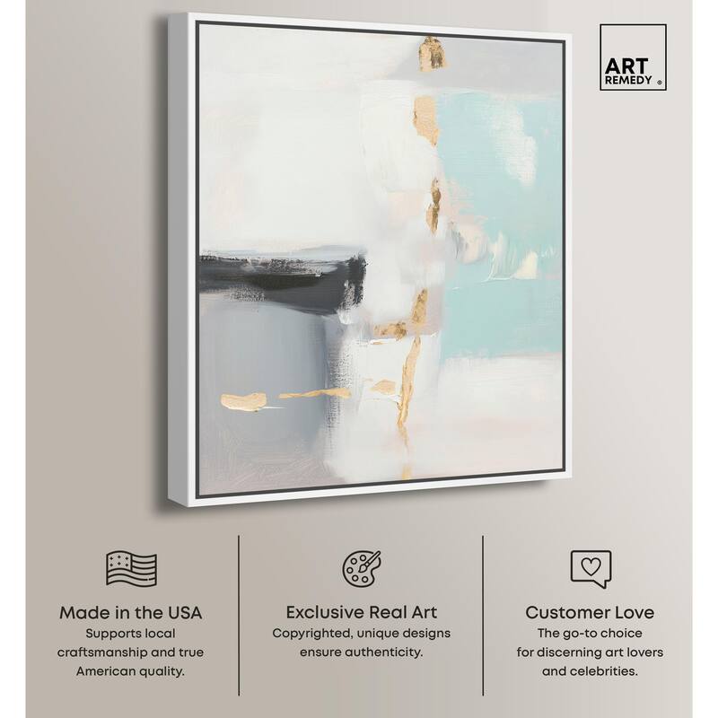 Misty Luxe II Canvas by Art Remedy