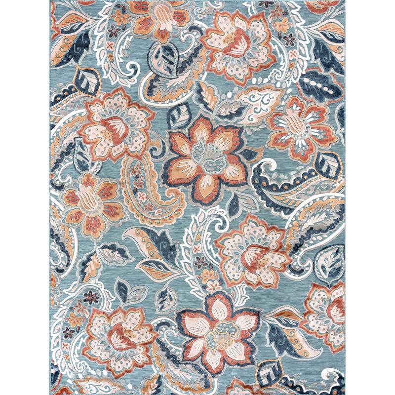 Tropicana Tropical Floral Indoor/Outdoor Area Rug