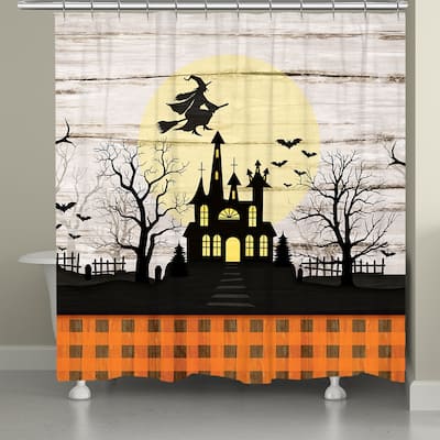 Halloween Hauntings Shower Curtain