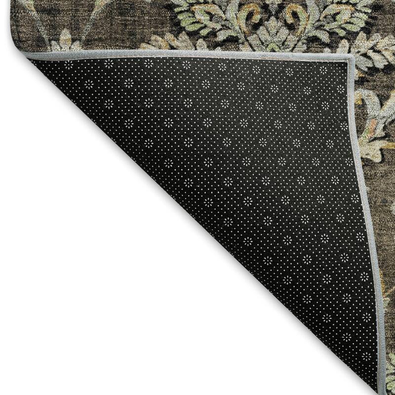 Machine Washable Indoor/ Outdoor Traditional Marrakesh Chantille Rug