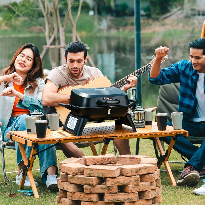 Royal Gourmet GT2007 Portable Tabletop Gas Grill, Black