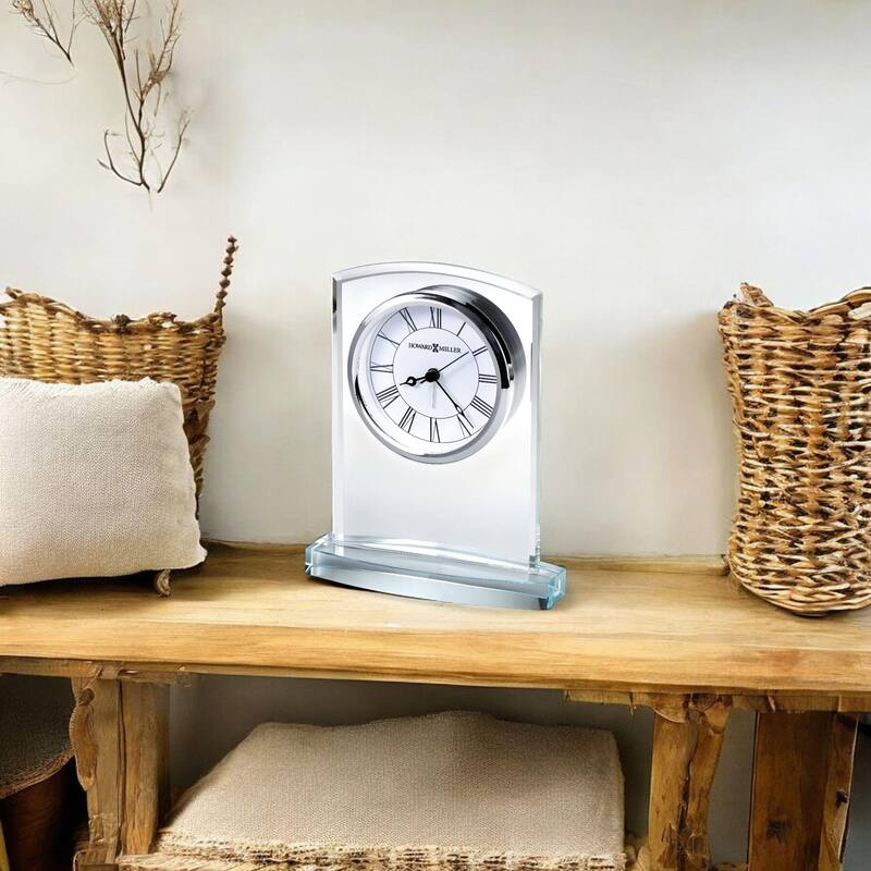 Howard Miller Talbot Table Clock - Clear