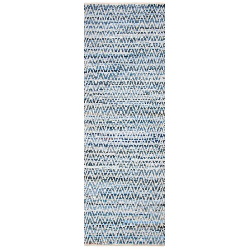 SAFAVIEH Handmade Montauk Konca Casual Geometric Cotton Rug
