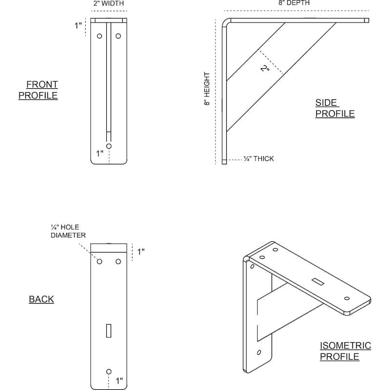 Traditional Steel Bracket