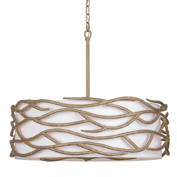slide 2 of 11, Minka Lavery 3718 Branch Reality 6 Light 28" Wide Pendant
