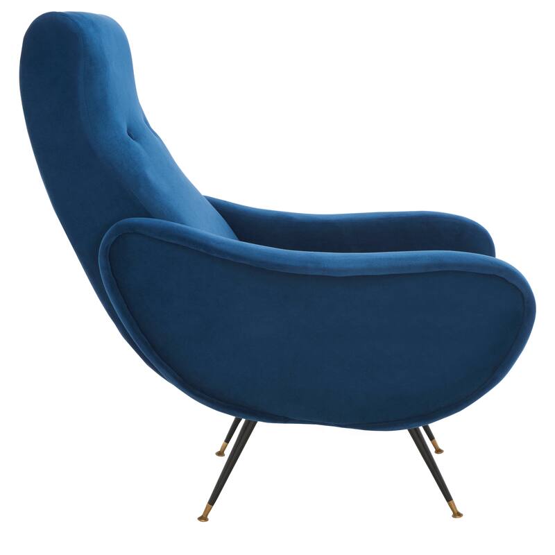 SAFAVIEH Sherron Mid-Century Modern Retro Club Chair - 28.5" W x 35" D x 37" H - 29Wx35Dx37H