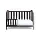 preview thumbnail 4 of 5, Brees Island 3-in-1 Convertible Crib Black/Brownstone - Black Brown