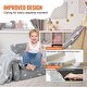 preview thumbnail 5 of 5, Fold-out Kids Sofa Extra Soft Flip-out Toddler Couch for Siting and Sleeping, for Bedroom and Playroom - 63.5×46×52in