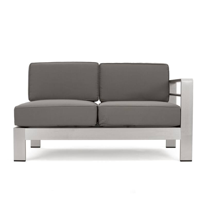 Cape Coral Outdoor 5-piece Sofa Set with Fire Pit by Christopher Knight Home