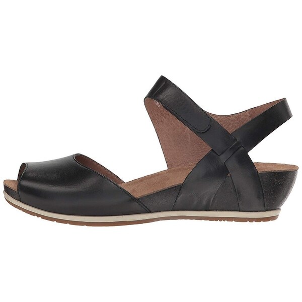 dansko vera peep toe sandal