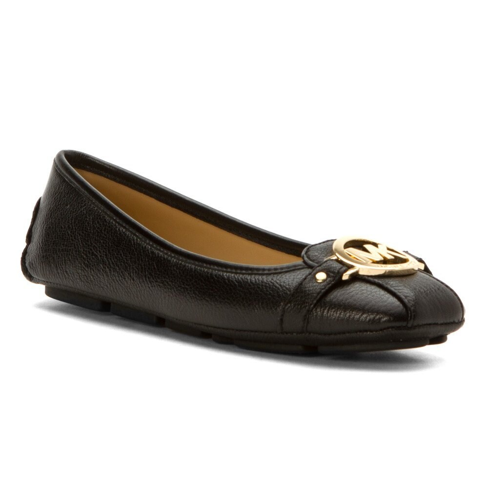 michael kors fulton moc flats black