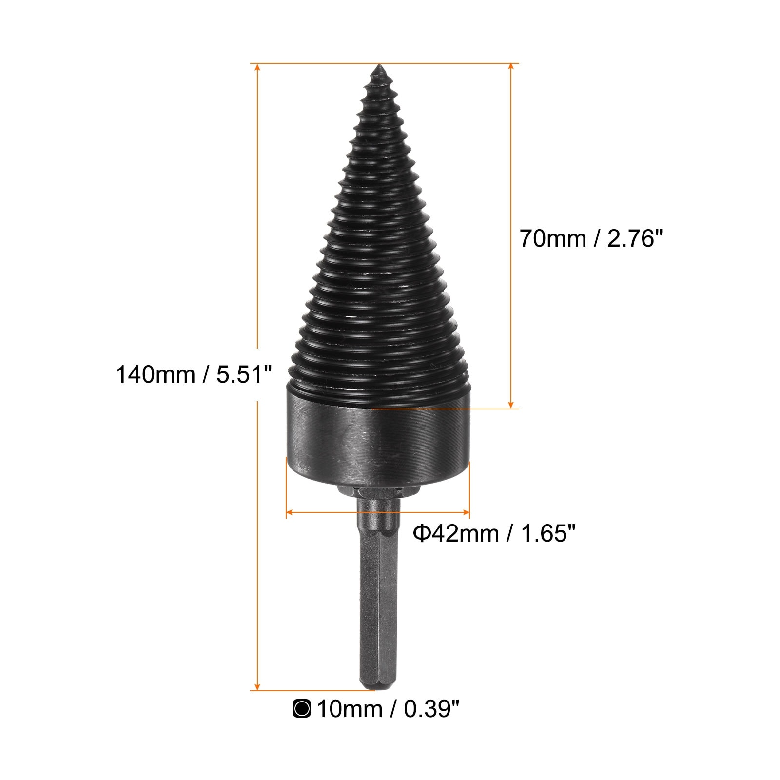 Hex shank firewood drill bit deals