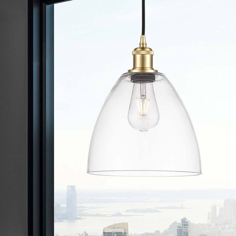 Innovations Lighting Ballston Bristol Glass 1 Light 9" Cord Hung Mini Pendant