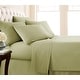preview thumbnail 6 of 28, No-slip Ultra-soft Deep Pocket 6-piece Bed Sheet Set California King - Sage Green