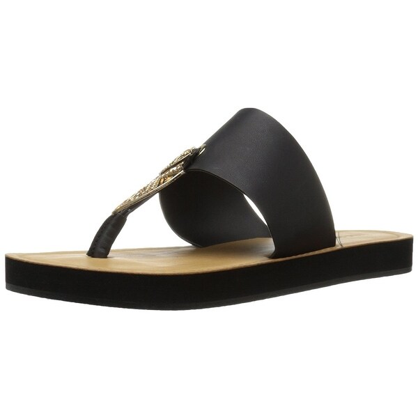 Call It Spring Womens Astalecien Flat Sandal Black Size 65 Call It Spring Womens Astalecien Flat Sandal Black Size 65