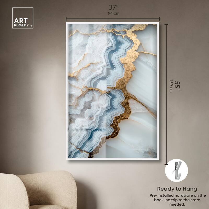 Denim Dreams II Shadowbox by Art Remedy