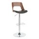 preview thumbnail 9 of 14, Carson Carrington Paula Mid-century Modern Swivel Adjustable Bar Stool