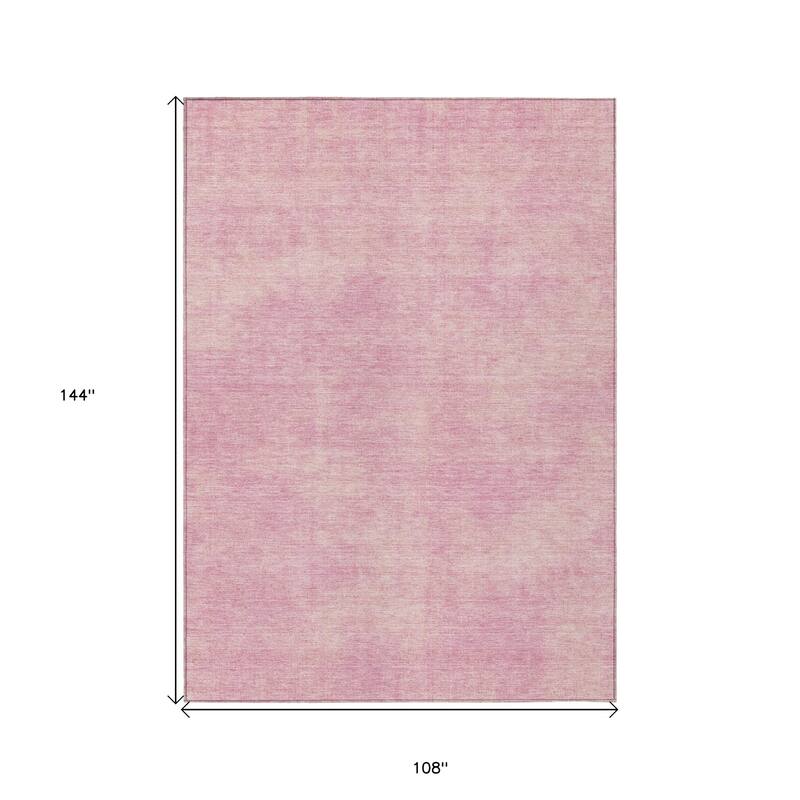 HomeRoots Solid Color Transitional Rectangle Outdoor Rug