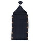 preview thumbnail 6 of 9, Hudson Baby Infant Boy Knitted Baby Lounge Stroller Wrap Sack, One Size One Size - Navy