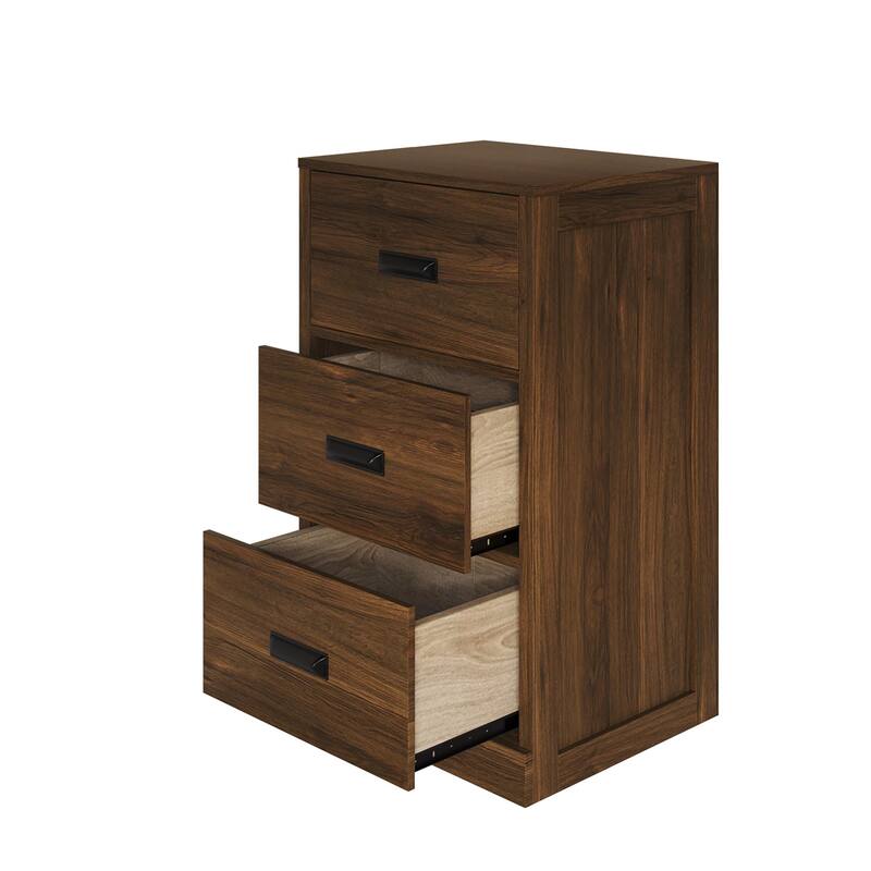 CraftPorch Luxury 3-Drawers Cabinet - N/A