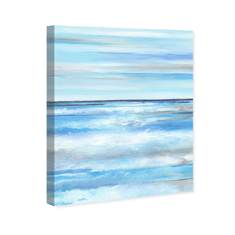 Wynwood Studio Canvas Nautical and Coastal Blue Journey Blue and Nautical & Coastal Wall Art Canvas Print