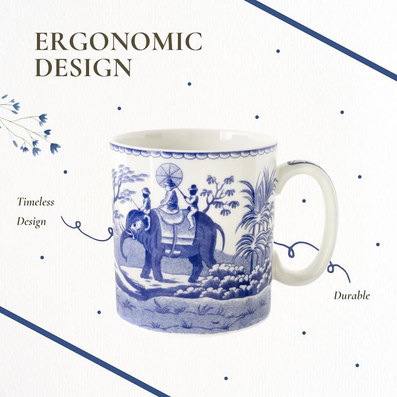 Spode Blue Room Indian Sporting Mug