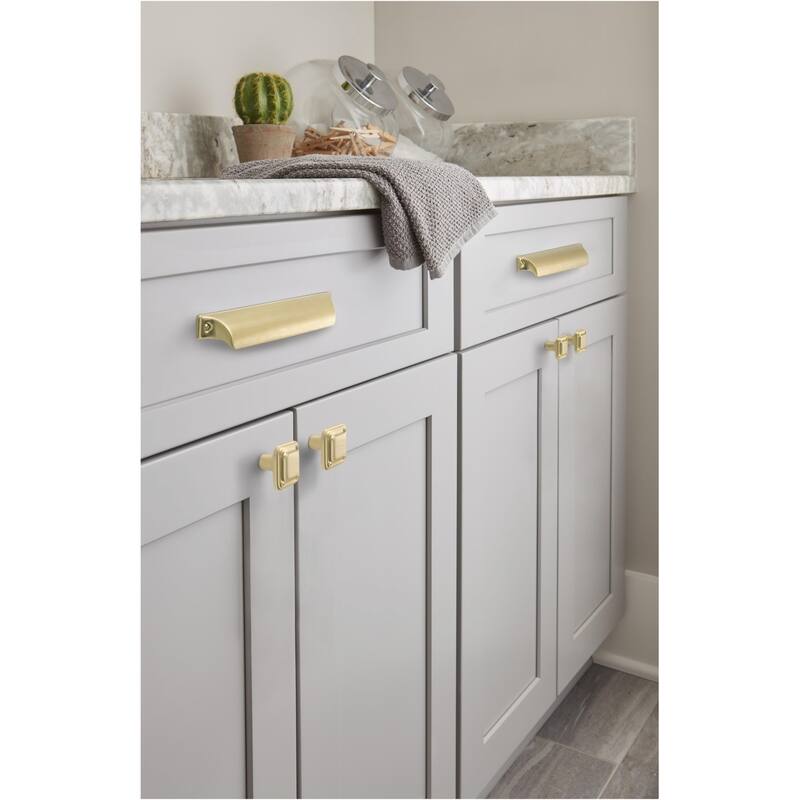 Amerock BP4523160 Jolene 6-5/16" Center to Center Cup Cabinet Pull