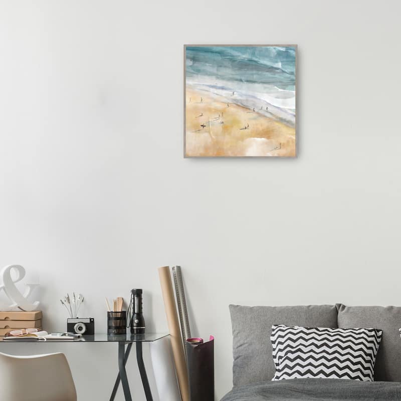 La Plage By Studio Arts Canvas Art Print