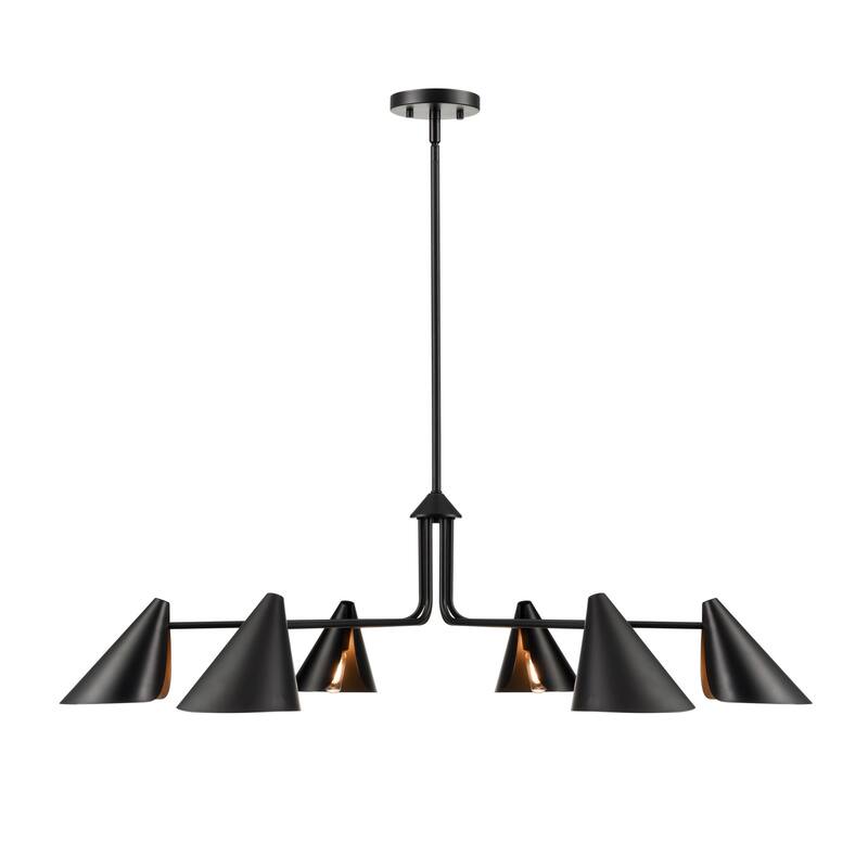Millennium Lighting 99006 Warhol 6 Light 41" Wide Chandelier
