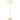 Elmira 65-Inch Drum Shade Metal Floor Lamp Gold