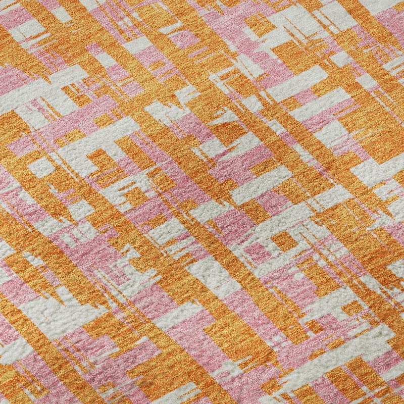 Premium Washable Super Soft Abstract Weave Mayfield Rug