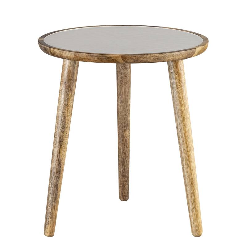 Mango Wood Side Table Set of 2