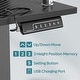 preview thumbnail 14 of 21, Electric Standing Desk Height Adjustable Computer Desk with Storage and Monitor Stand