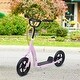 preview thumbnail 8 of 7, Adjustable Height Kick Scooter for Kids, Big Wheels, Non-Slip Footplate, Steel Frame, Ages 5-12