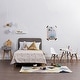 preview thumbnail 9 of 25, Kids Table and Chair Set Modern Toddler Furniture with Round Table and Armless Chairs Eiffel Wooden Legs Dining or Playroom Use