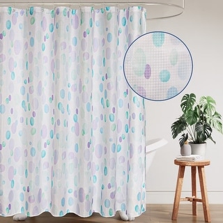 Painter Dots Texture Shower Curtain