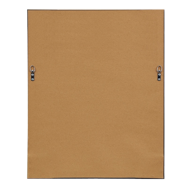 Captain's Guard Pug Framed Canvas Wall Art - Black