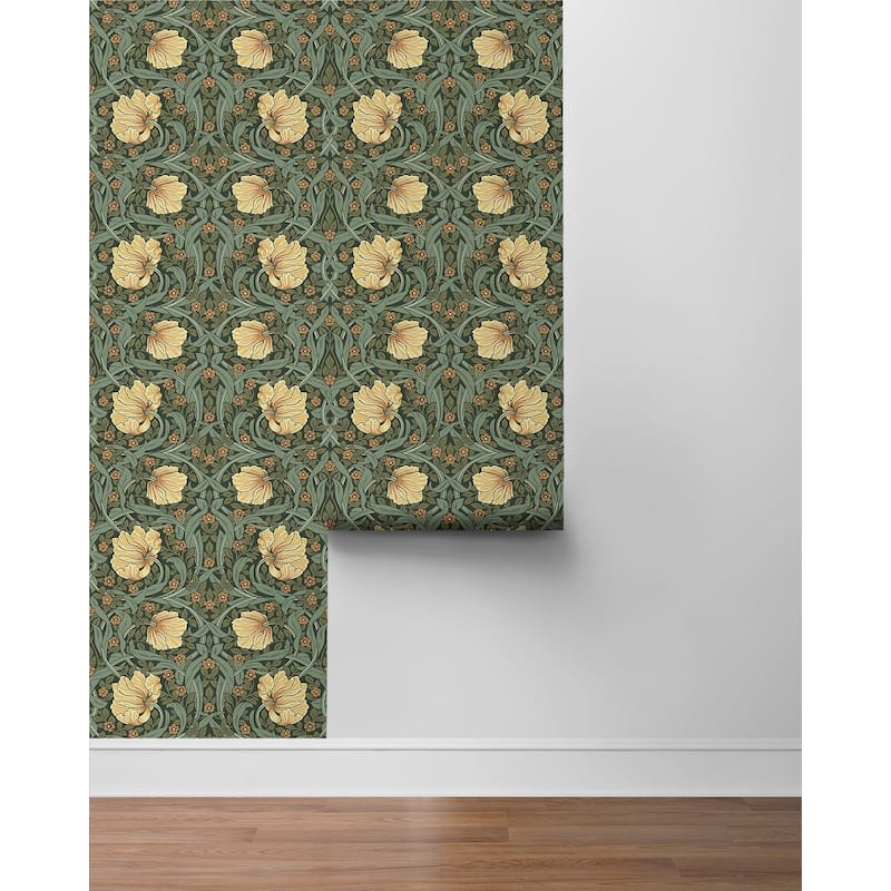 NextWall Pimpernel Garden Peel and Stick Wallpaper