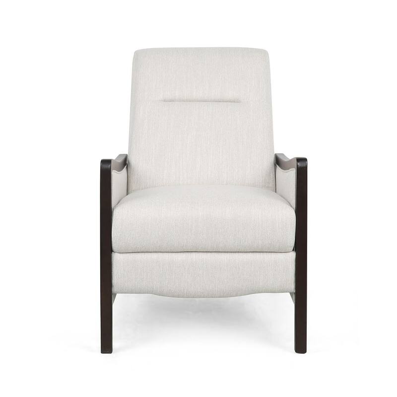 Mid-Century Modern Design Fabric Recliner Chair by Christopher Knight Home