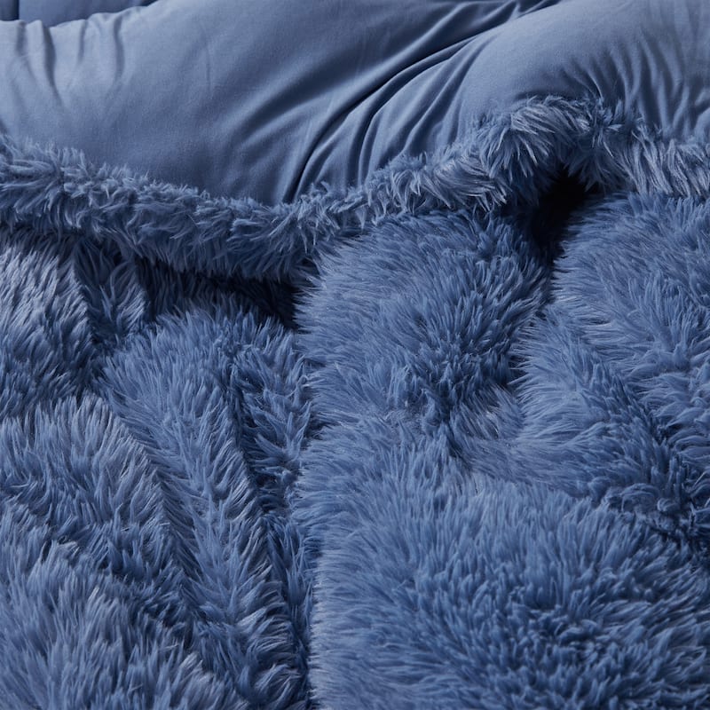 Alaskan Winters - Coma Inducer® Oversized Comforter - Riverside Blue