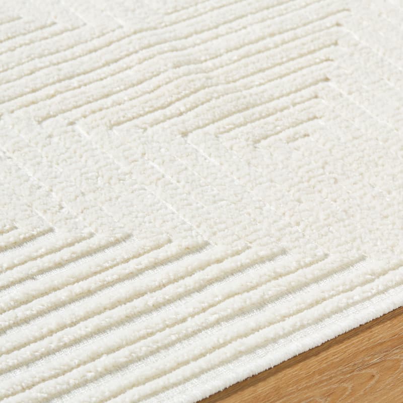 Livabliss Bohemian & Eclectic Lyna Diamond Washable Area Rug