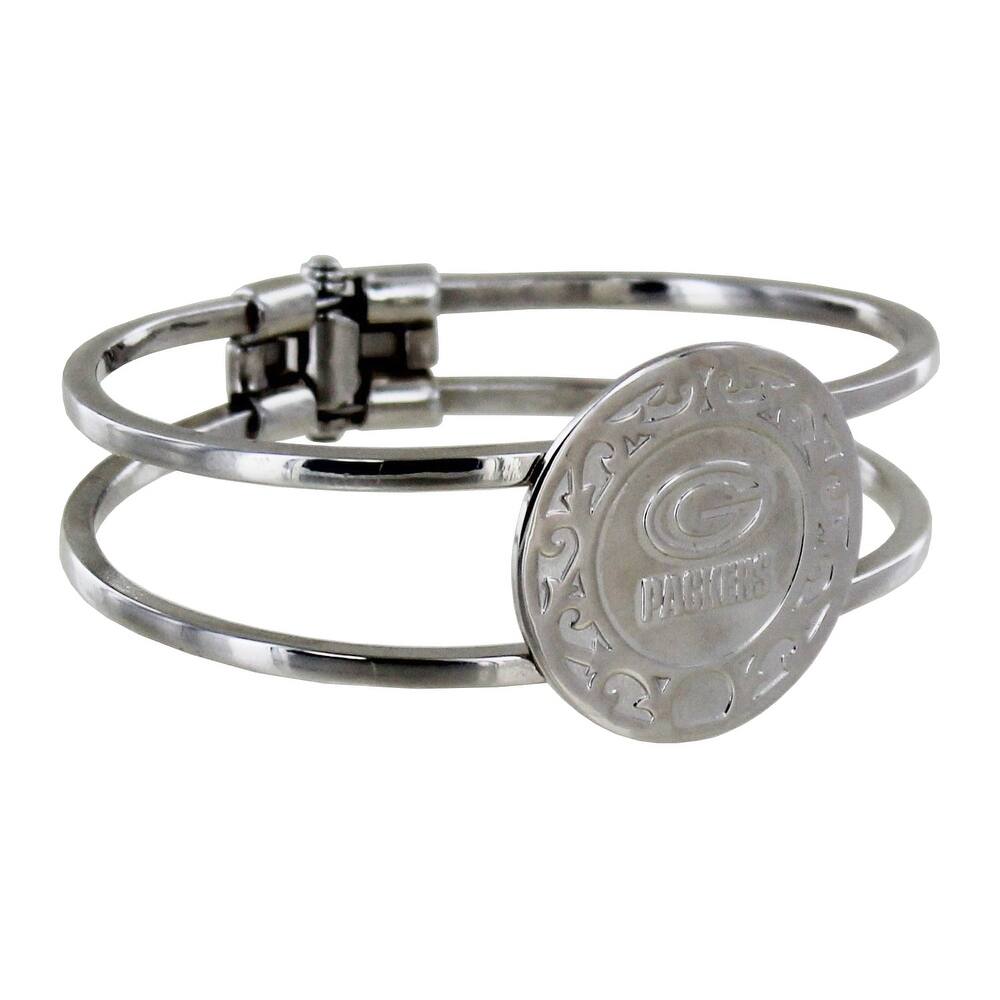Green Bay Packers Hinge Bracelet - Multi