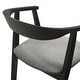 preview thumbnail 66 of 90, Set of 2/4/6 - Santana Mid-Century Modern Upholstered Wood Dining Chairs