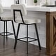 preview thumbnail 8 of 37, Amisco Clarkson Swivel Counter Stool