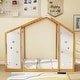 preview thumbnail 5 of 8, Costway Twin Size Climbing Bed, 2-in-1 Montessori Floor Bed with