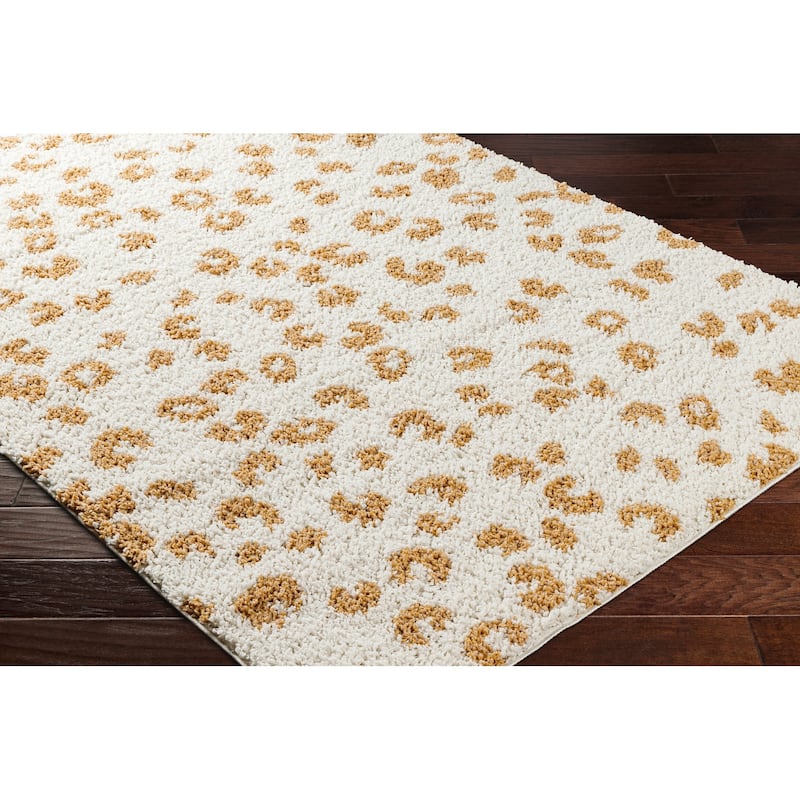 Livabliss Birmingham Animal Print Plush Area Rug