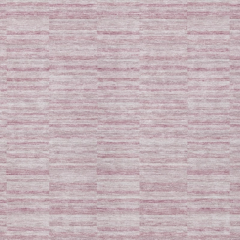 HomeRoots Striped Transitional Rectangle Outdoor Rug