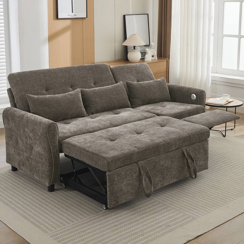 2-in-1 Sofa 82Inch Three-seater Sofa