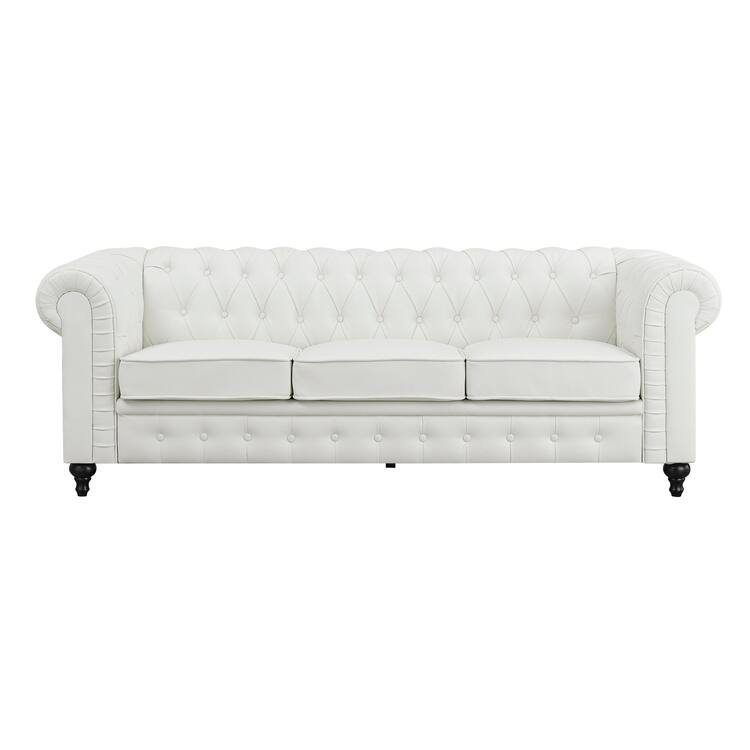 Elegance Chesterfield Sofa, Luxurious Comfort for Cozy Living Rooms, Mid-Century Modern couch, Elegance, 3-Seater Sofa